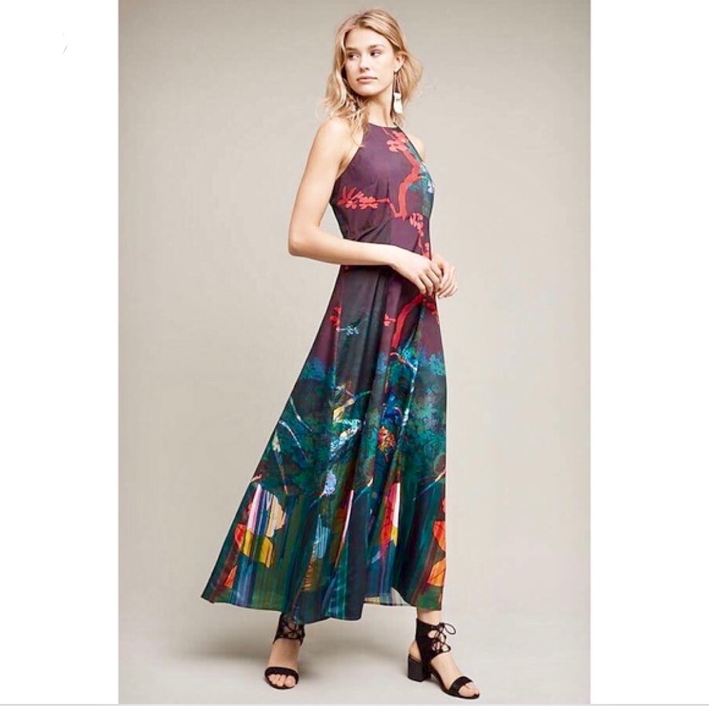 Moulinette Soeurs Cadence Printed Maxi Dress